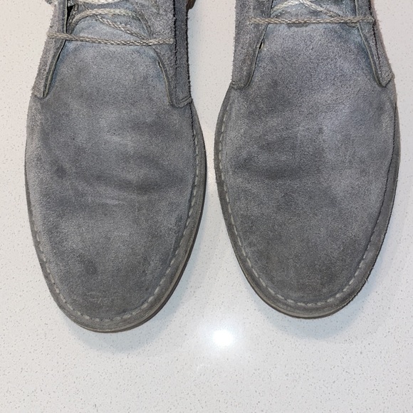 Cole Haan Light Blue Suede Chukka Boot - Picture 4 of 7